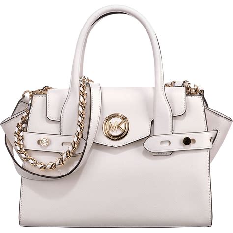 michael kors handdtaschen weiss|michael kors large satchel handbag.